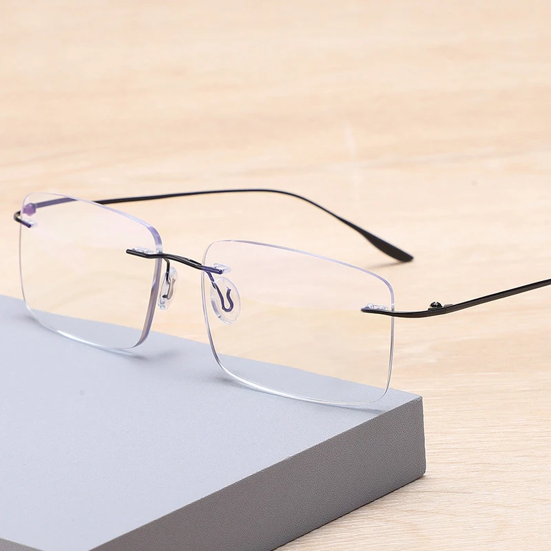 Men's Anti Blue Light Blocking Reading Glasses Cut Frameless Metal HD Lens Eyewear Women Prescription Presbyopic Glasses +400 61 Mallzona Sd890cf6258dc4fd5916d2e5f80af2621m Men's Anti Blue Light Blocking Reading Glasses Cut Frameless Metal HD Lens Eyewear Women Prescription Presbyopic Glasses +400 Mallzona