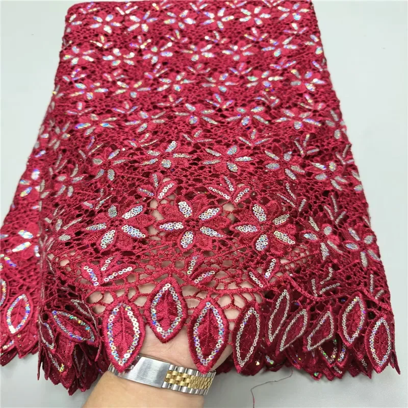5 Yard Newest Hot Selling French Lace With Sequins African Tulle Cord Lace Net Embroidered Fabric For Wedding Party WD121003
5 Yard Newest Hot Selling French Lace With Sequins African Tulle Cord Lace Net Embroidered Fabric For Wedding Party WD121003