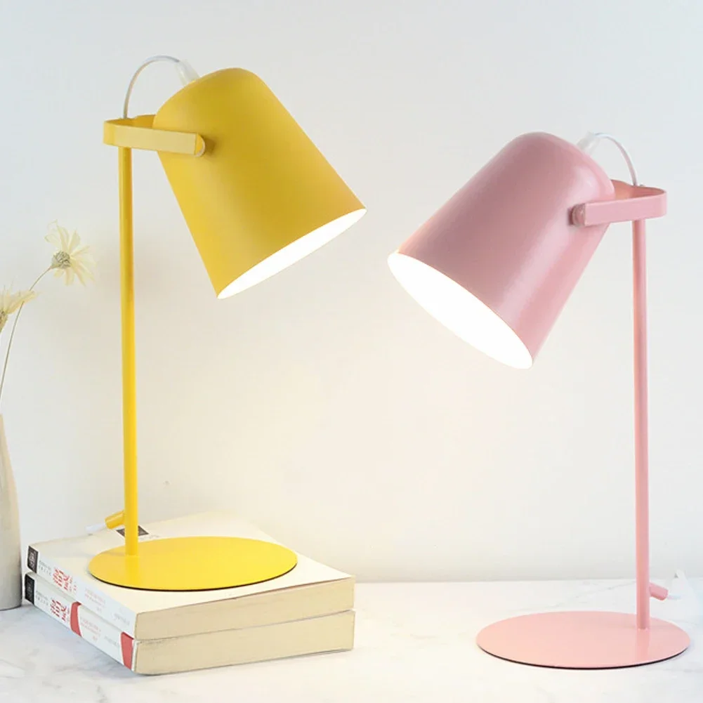 Eye Protection Reading Light Metal Nordic Table Lamp Book Light For Reading Office pink lamp lamparas de mesa LED Desk Lamp
Eye Protection Reading Light Metal Nordic Table Lamp Book Light For Reading Office pink lamp lamparas de mesa LED Desk Lamp