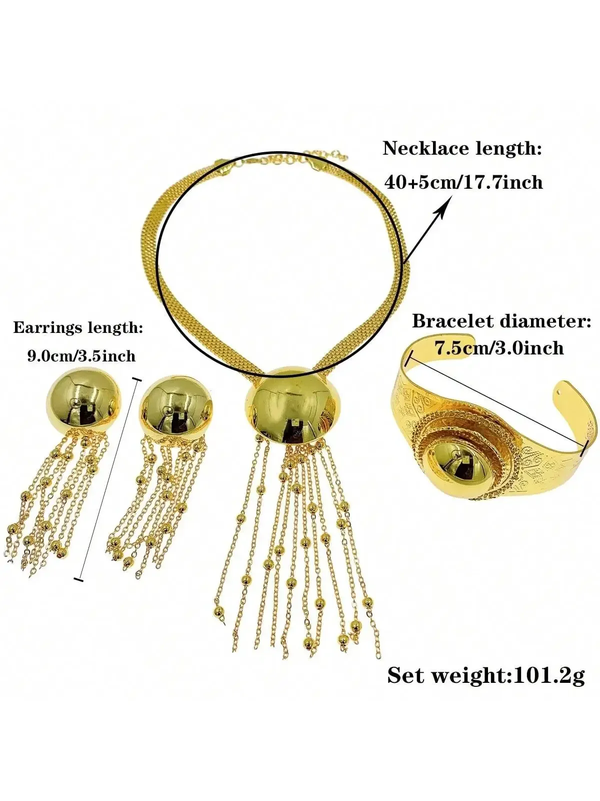 4pcs/Set Dubai Gold Color Copper Jewelry Sets for Woman Wedding Luxury Nigerian African Bridal Party Necklace Earrings Bracelet 1 Mallzona Sd892811c19524106bce93389125aac9a3 4pcs/Set Dubai Gold Color Copper Jewelry Sets for Woman Wedding Luxury Nigerian African Bridal Party Necklace Earrings Bracelet Mallzona