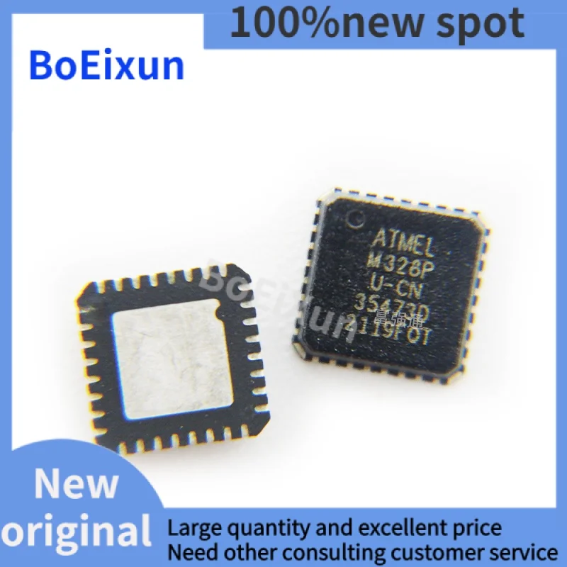 Good quality ATMEGA328P-MU ATMEGA328P EGA328P-MU MEGA328P-MU MEGA328P 328P-MU QFN-32 8-bit microcontroller Free shipping
Good quality ATMEGA328P-MU ATMEGA328P EGA328P-MU MEGA328P-MU MEGA328P 328P-MU QFN-32 8-bit microcontroller Free shipping