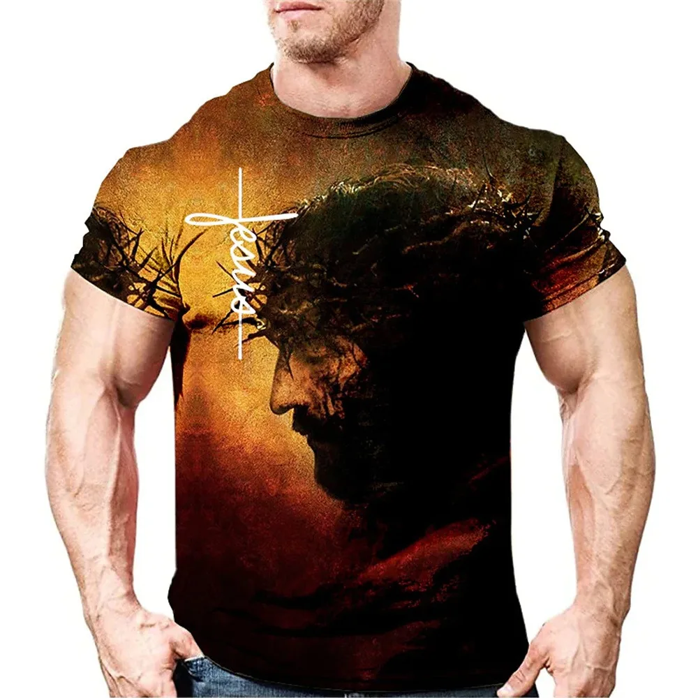 Printed men's T-shirt, casual loose fitting short sleeved clothing, retro art frenzy, 2023 men's top
Printed men's T-shirt, casual loose fitting short sleeved clothing, retro art frenzy, 2023 men's top