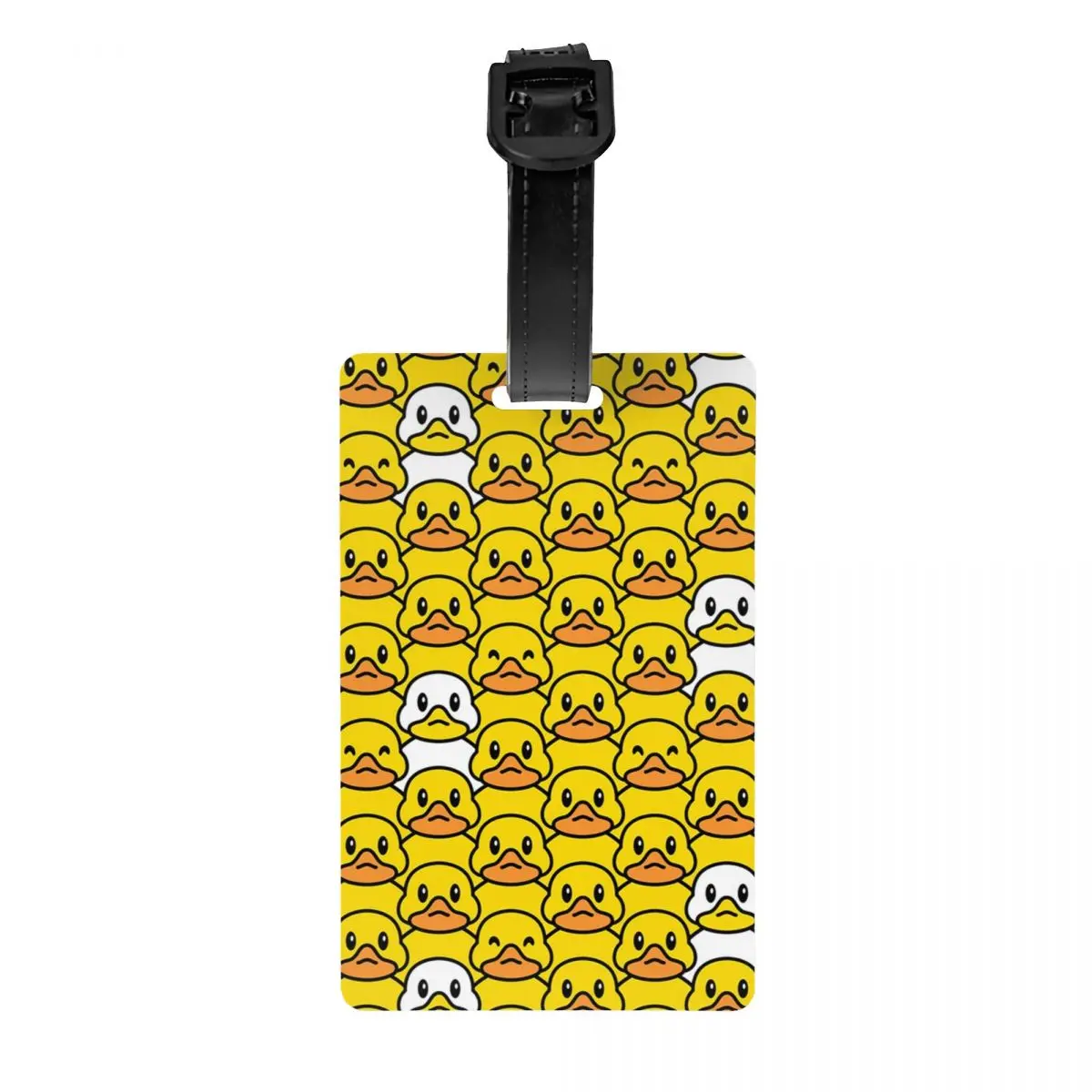 Custom Classic Cartoon Rubber Duck Luggage Tag Privacy Protection Baggage Tags Travel Bag Labels Suitcase
Custom Classic Cartoon Rubber Duck Luggage Tag Privacy Protection Baggage Tags Travel Bag Labels Suitcase