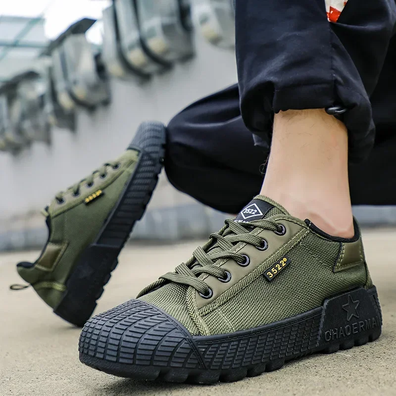 Canvas Sneakers Men Wear-resistant Sport Shoes Men Lace-Up Walking Shoes Climbing Work Tactical Sneakers Mens Casual Shoes
Canvas Sneakers Men Wear-resistant Sport Shoes Men Lace-Up Walking Shoes Climbing Work Tactical Sneakers Mens Casual Shoes