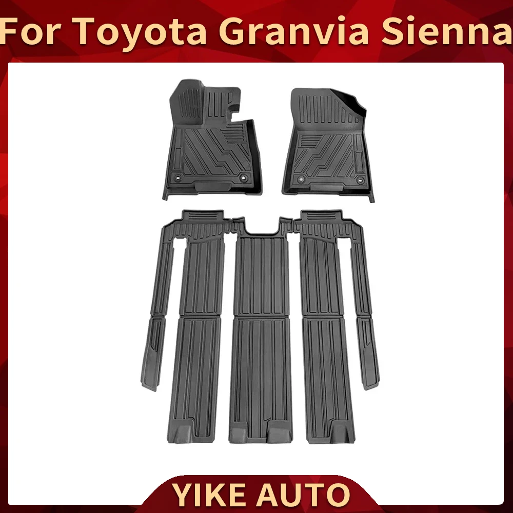 Коврики для ног для Toyota Granvia H300 Sienna Xl40 2019-2023, коврики для ног в любую погоду без запаха, водонепроницаемые коврики для подноса, аксессуары для интерьера
Коврики для ног для Toyota Granvia H300 Sienna Xl40 2019-2023, коврики для ног в любую погоду без запаха, водонепроницаемые коврики для подноса, аксессуары для интерьера