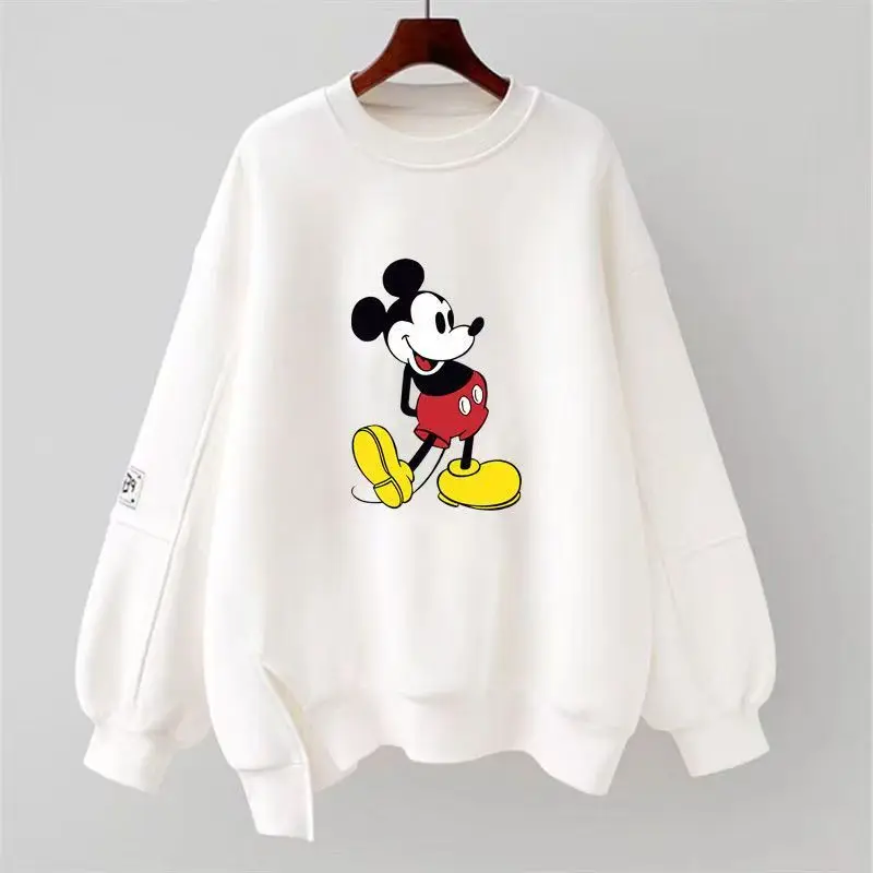Fashion Sweatshirt Women Harajuku Mickey Pattern Cartoon Printing Casual Loose Tops Female Harajuku Hoodies Woman's clothing
Fashion Sweatshirt Women Harajuku Mickey Pattern Cartoon Printing Casual Loose Tops Female Harajuku Hoodies Woman's clothing