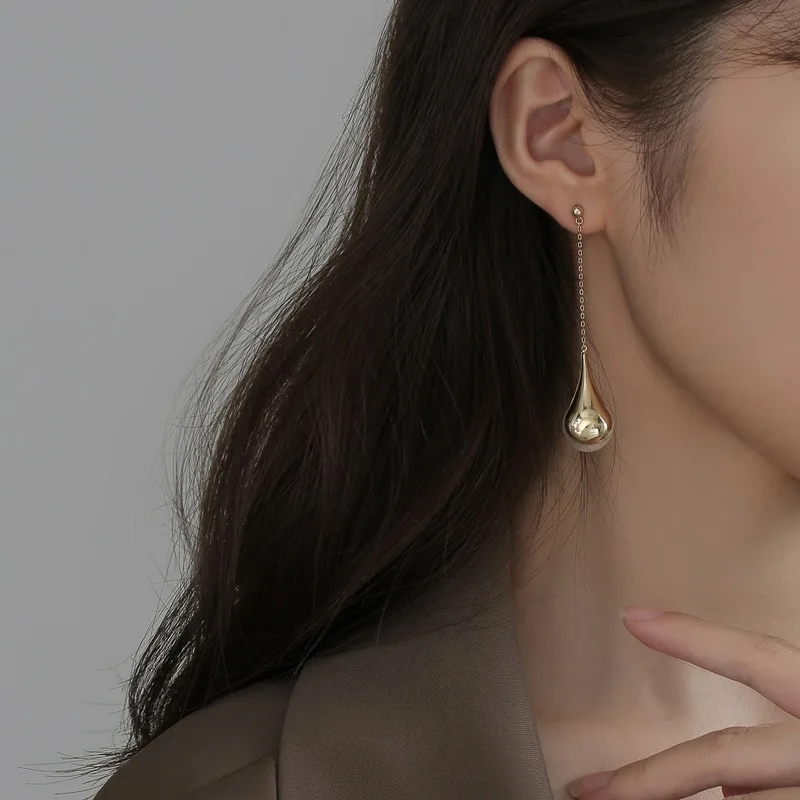 Korean Fashion Long Dangle Imitation Pearl Drop Earrings for Women Wedding Party Vintage Golden Color Plated Statement Jewelry 6 Mallzona Sd895b094df5d458a97a8f274c717bbc2C Korean Fashion Long Dangle Imitation Pearl Drop Earrings for Women Wedding Party Vintage Golden Color Plated Statement Jewelry Mallzona