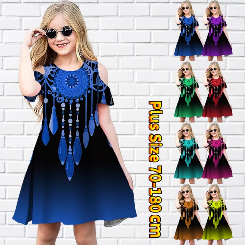 2023 Summer Little Girl Loose Princess Skirt Fashion Dress Short Sleeve Skirt Round Neck New Design Printing Knee-length Skirt
2023 Summer Little Girl Loose Princess Skirt Fashion Dress Short Sleeve Skirt Round Neck New Design Printing Knee-length Skirt
