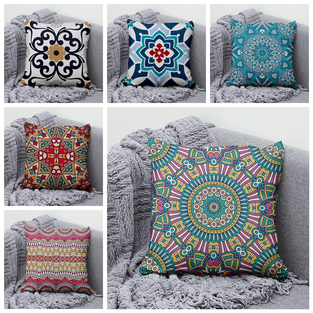 Bohemia Symmetry Pattern Car Cushion Pillowcase Living Room Home Decoration Sofa Pillowcase Throw Pillows Decoration For Home
Bohemia Symmetry Pattern Car Cushion Pillowcase Living Room Home Decoration Sofa Pillowcase Throw Pillows Decoration For Home