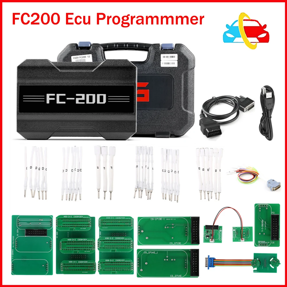 Original FC200 CGDI FC200 ECU Programmer Full Version with AT200 Adapter Support ECUs Operating Calculating Checksum VIN Modify
Original FC200 CGDI FC200 ECU Programmer Full Version with AT200 Adapter Support ECUs Operating Calculating Checksum VIN Modify