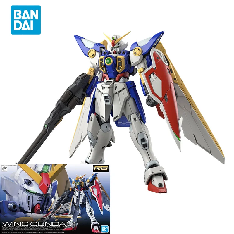 Bandai Original GUNDAM Anime Model RG Series 1/144 XXXG-01W WING GUNDAM Action Figure Assembly Model Toys Gifts for Children
Bandai Original GUNDAM Anime Model RG Series 1/144 XXXG-01W WING GUNDAM Action Figure Assembly Model Toys Gifts for Children