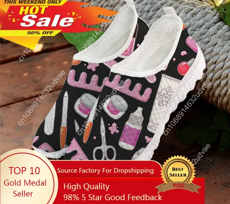 Beauty Hairdresser Printing Women Casual Air Mesh Shoes Brand Custom Girls Ligh Breathable Walking Sneakers Female
Beauty Hairdresser Printing Women Casual Air Mesh Shoes Brand Custom Girls Ligh Breathable Walking Sneakers Female