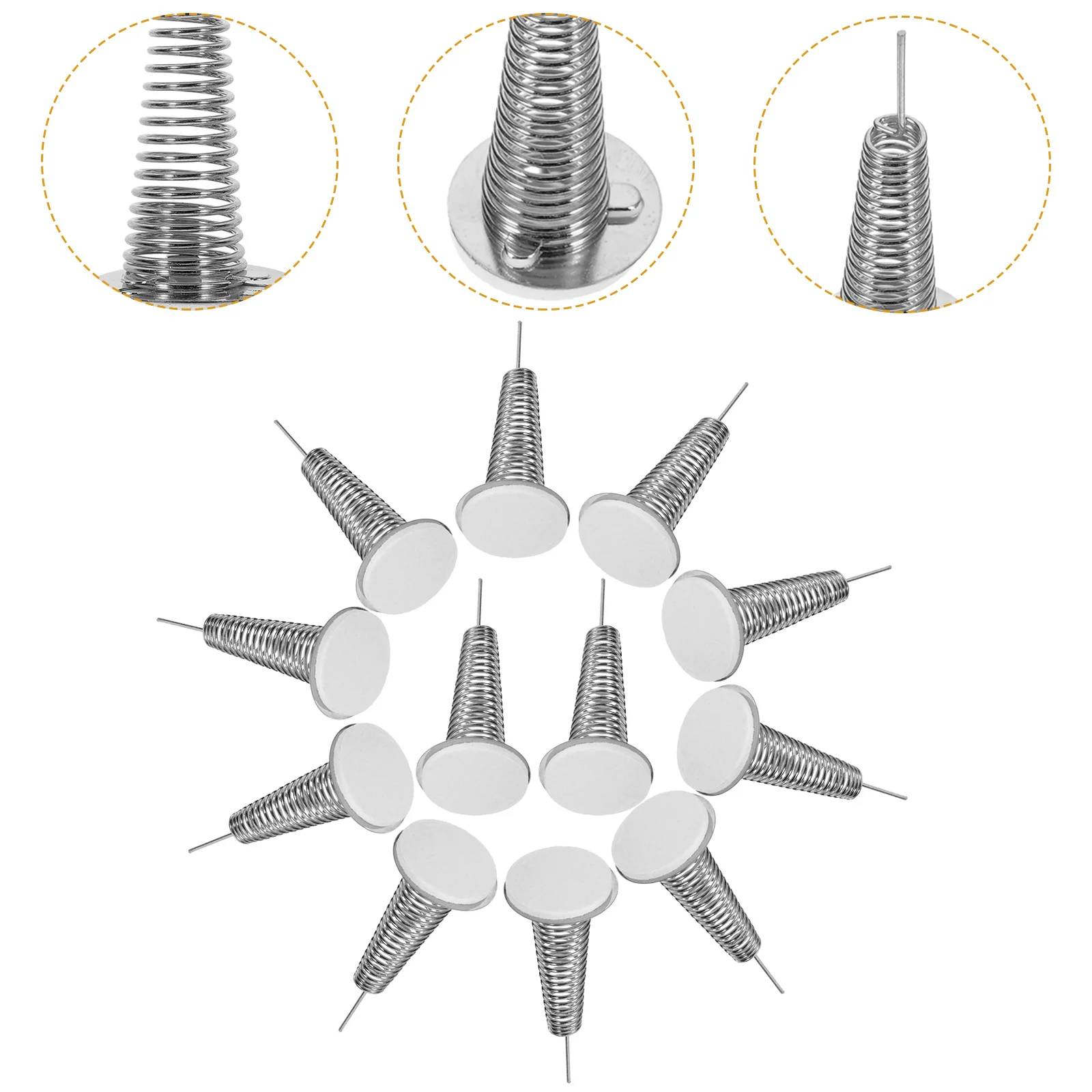 12 Pcs Swing Spring Adhesive Base Dashboard Dancing Manual Shaking Bases Metal Car Head
12 Pcs Swing Spring Adhesive Base Dashboard Dancing Manual Shaking Bases Metal Car Head
