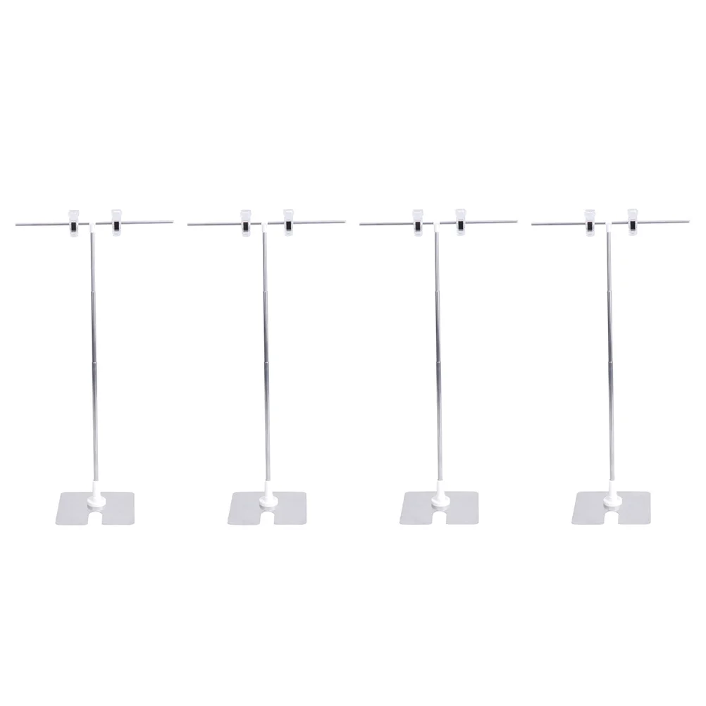4 Pcs Advertising Rack Metal Poster Adjustable Racks Stand Sign Stands Type Display Holders
4 Pcs Advertising Rack Metal Poster Adjustable Racks Stand Sign Stands Type Display Holders