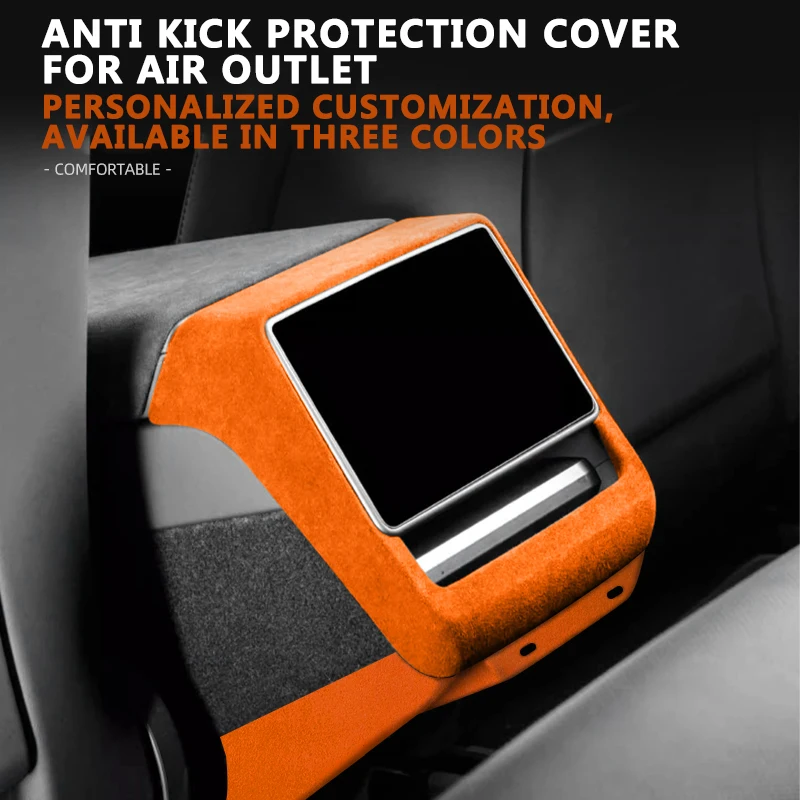 Alcantara For Tesla Model 3 Highland 2023 2024 Car Rear Air Outlet Display Protector Cover Frame Sticker Interior Accessories
Alcantara For Tesla Model 3 Highland 2023 2024 Car Rear Air Outlet Display Protector Cover Frame Sticker Interior Accessories