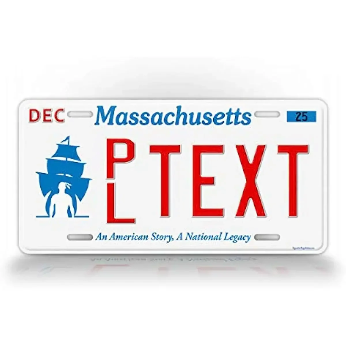 Personalized Optional Plymouth Massachusetts State Plate MA Customized Novelty Auto Tag-Wall decoration metal wall sign
Personalized Optional Plymouth Massachusetts State Plate MA Customized Novelty Auto Tag-Wall decoration metal wall sign