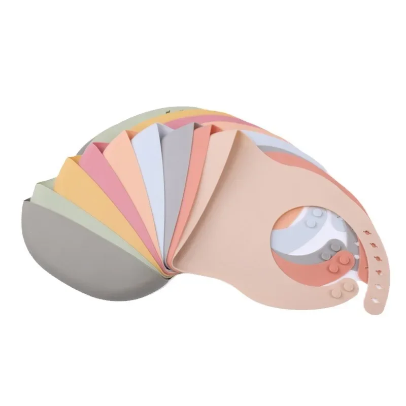 New Pure Color Simple Children Eating Silicone Bib Baby Children Feed Mouth Water Pocket Baby Food Pocket
New Pure Color Simple Children Eating Silicone Bib Baby Children Feed Mouth Water Pocket Baby Food Pocket