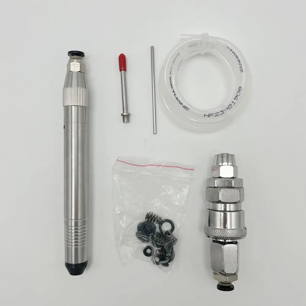 Pneumatic Hammer Handpiece Air drill Nail Sand Machine Surface Engraving Machine with 1Pc Diamond Point
Pneumatic Hammer Handpiece Air drill Nail Sand Machine Surface Engraving Machine with 1Pc Diamond Point