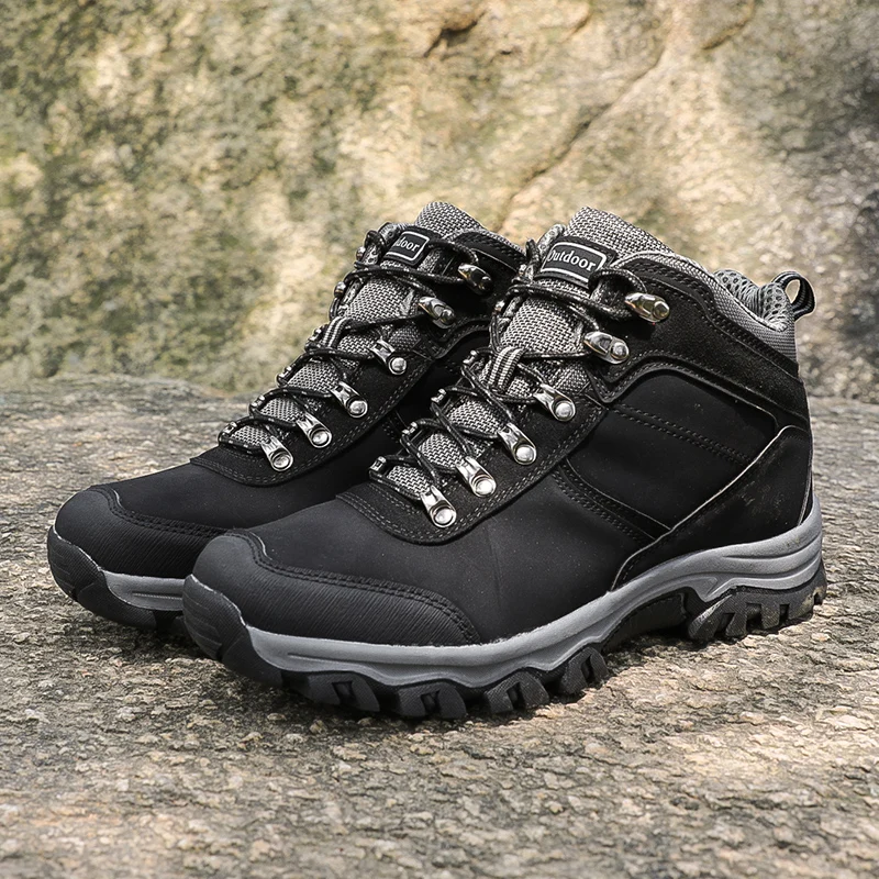Hiking shoes for men's outdoor anti slip high top mountaineering shoes for men's outdoor hunting shoes, sizes 39-47
Hiking shoes for men's outdoor anti slip high top mountaineering shoes for men's outdoor hunting shoes, sizes 39-47