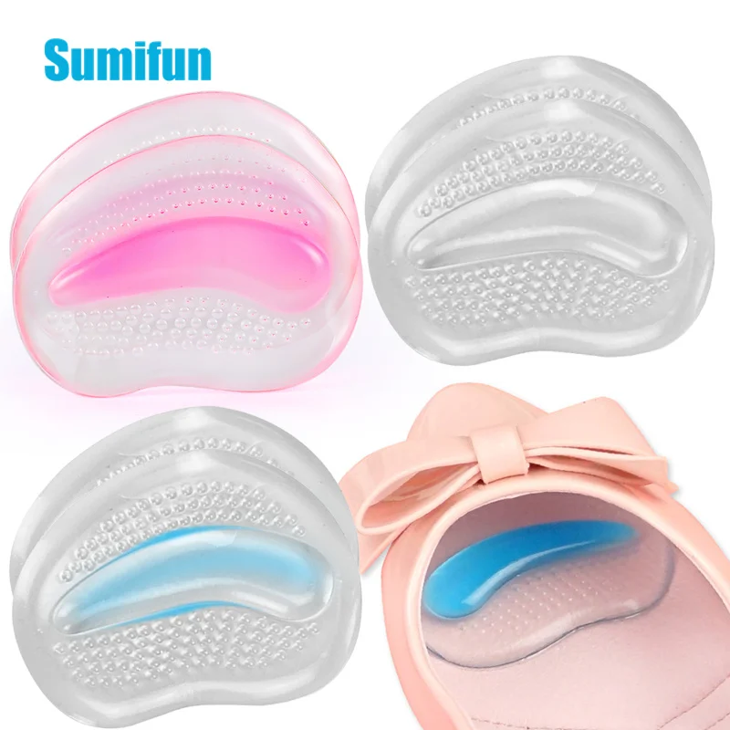 2pcs Women Soft Silicone Gel Cushion Insoles Metatarsal Support Insert Foot Massager Anti-Slip Pain Relief Shoes Pad Orthopedic
2pcs Women Soft Silicone Gel Cushion Insoles Metatarsal Support Insert Foot Massager Anti-Slip Pain Relief Shoes Pad Orthopedic