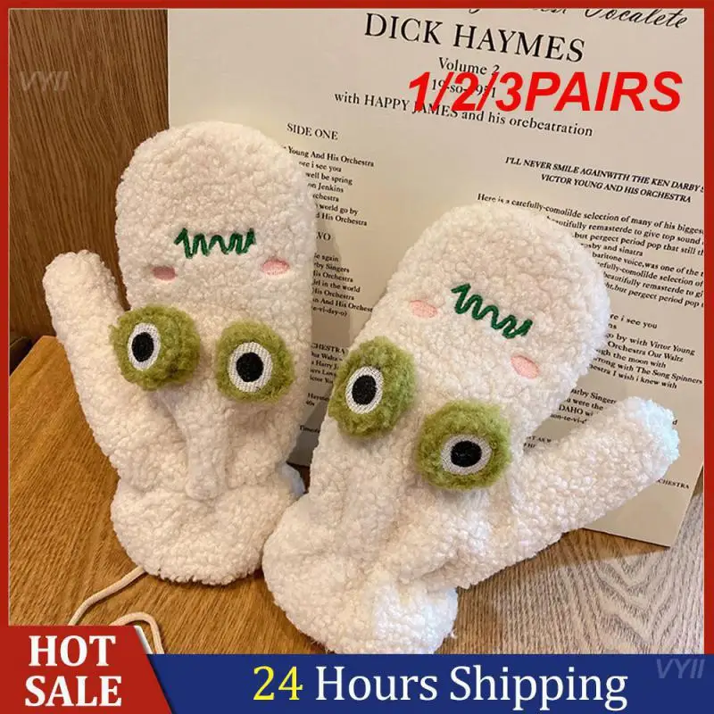1/2/3PAIRS Winter Gloves Soft And Comfortable Plush Material Lovely Warm Fingerless Gloves Winter Warm Fingerless Gloves
1/2/3PAIRS Winter Gloves Soft And Comfortable Plush Material Lovely Warm Fingerless Gloves Winter Warm Fingerless Gloves