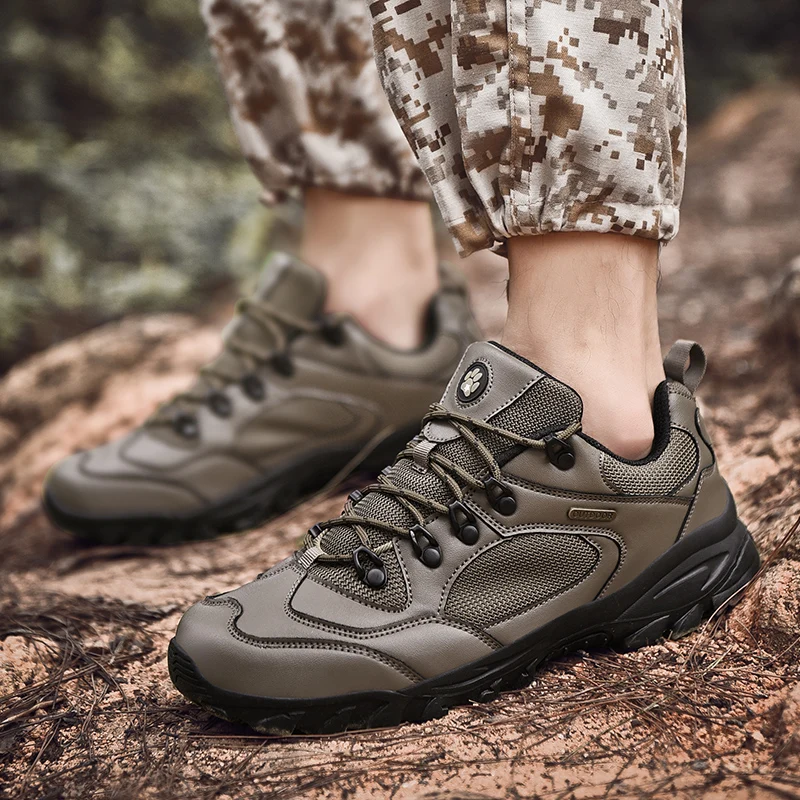 Summer Men Casual Shoes Lightweight Breathable PU Leather Boots Outdoor Big Size Leisure Sneakers Spring Climbing Hunting Shoe
Summer Men Casual Shoes Lightweight Breathable PU Leather Boots Outdoor Big Size Leisure Sneakers Spring Climbing Hunting Shoe