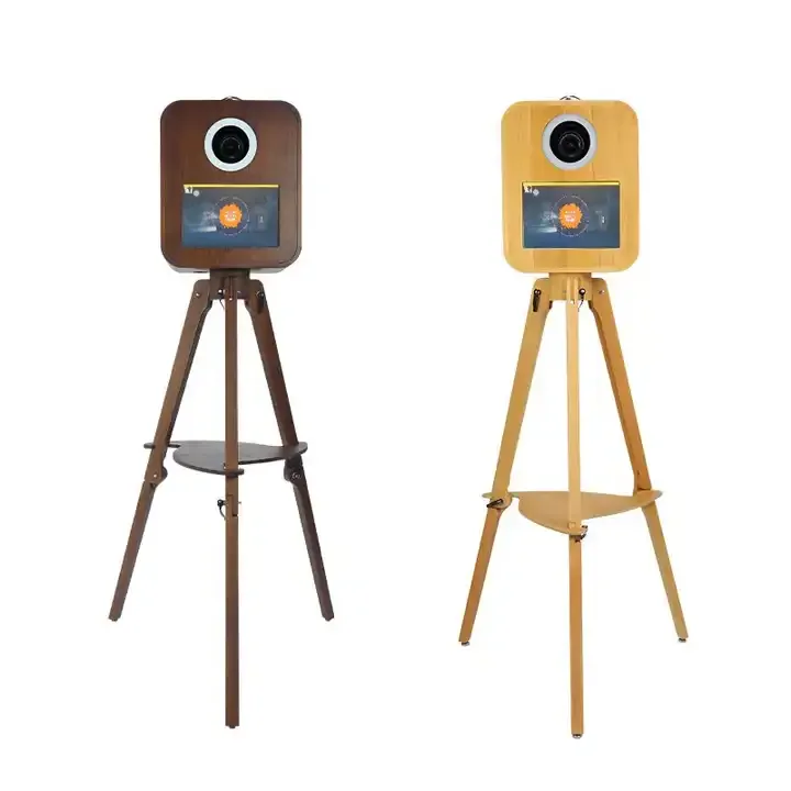 Vintage Red Oak Photo Booth for Sale Retro Wooden Selfie Kiosk with 13.3" Touch Screen Printer and Camera
Vintage Red Oak Photo Booth for Sale Retro Wooden Selfie Kiosk with 13.3" Touch Screen Printer and Camera