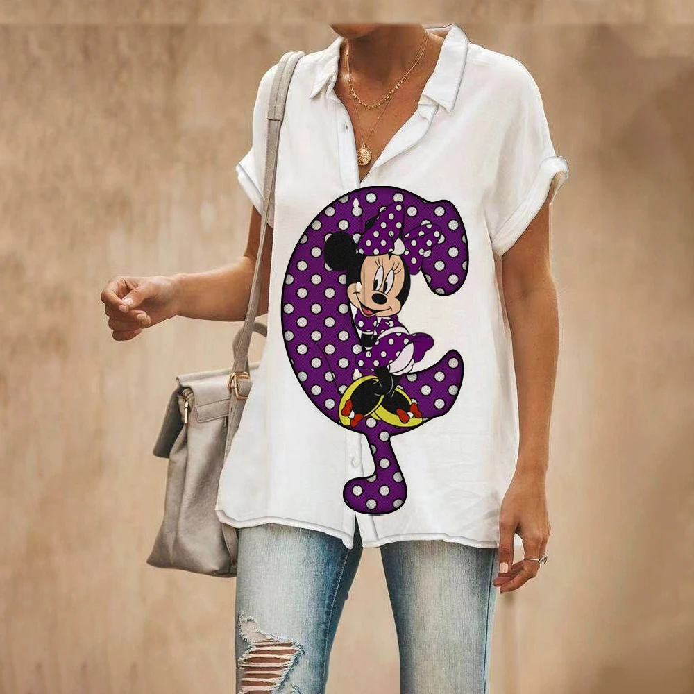 New Summer Disney Brand Mickey and Minnie Anime 3D Print Short Sleeve Shirt Cute Kawaii Casual Top y2k
New Summer Disney Brand Mickey and Minnie Anime 3D Print Short Sleeve Shirt Cute Kawaii Casual Top y2k