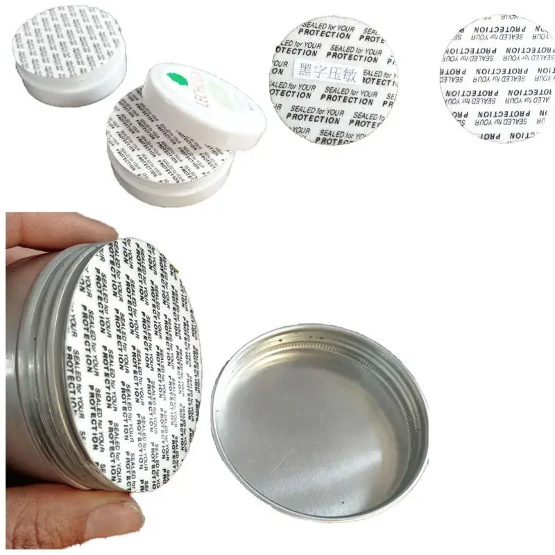 500Pcs Self-adhesive Foam Press Seal Cap Liners Jar Bottle Pot Tamper Food Gasket Seals Pad Black Font
500Pcs Self-adhesive Foam Press Seal Cap Liners Jar Bottle Pot Tamper Food Gasket Seals Pad Black Font