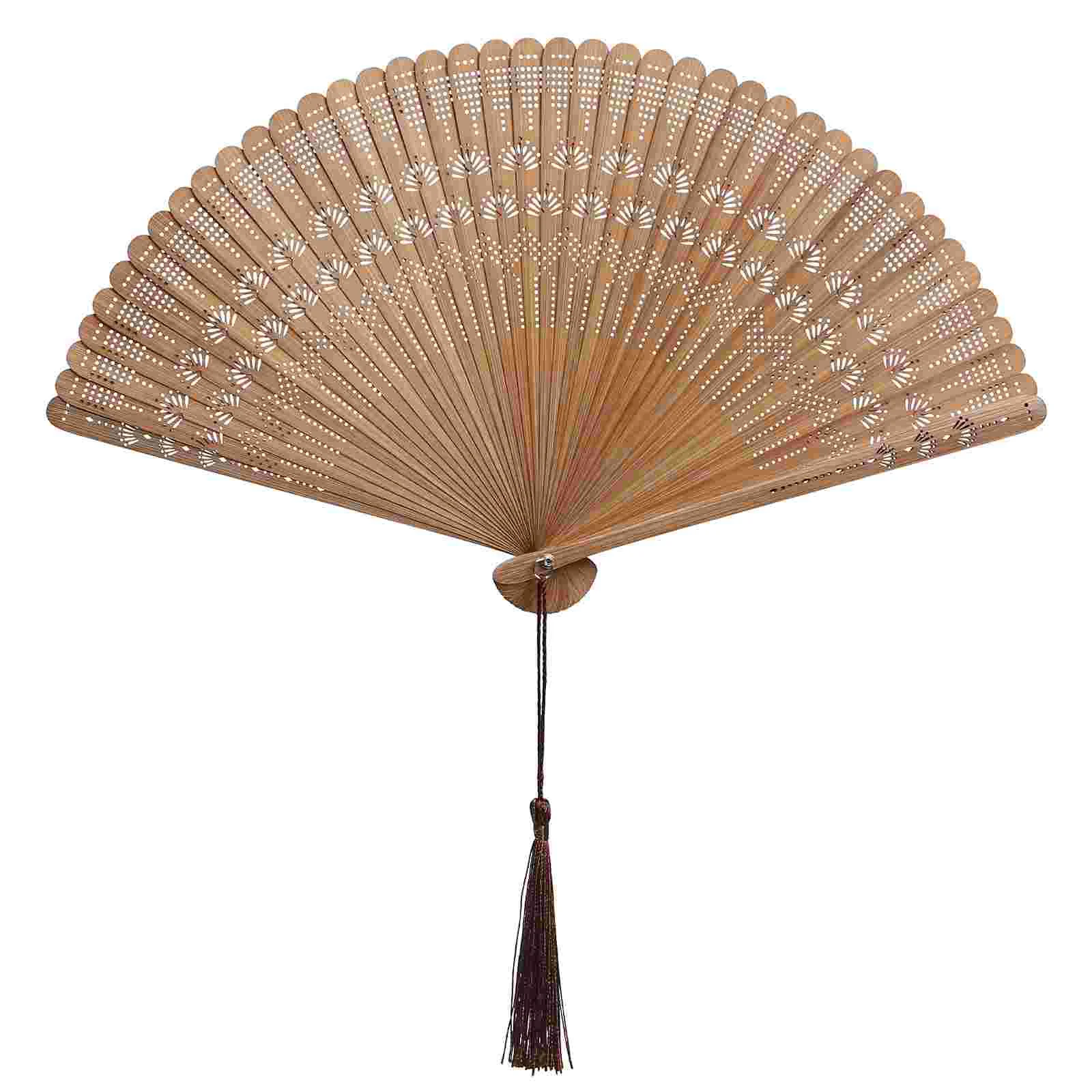 Chinese Style Folding Fan Bamboo Handheld Fan Dancing Performance Decoration Tassel Vintage Fan
Chinese Style Folding Fan Bamboo Handheld Fan Dancing Performance Decoration Tassel Vintage Fan
