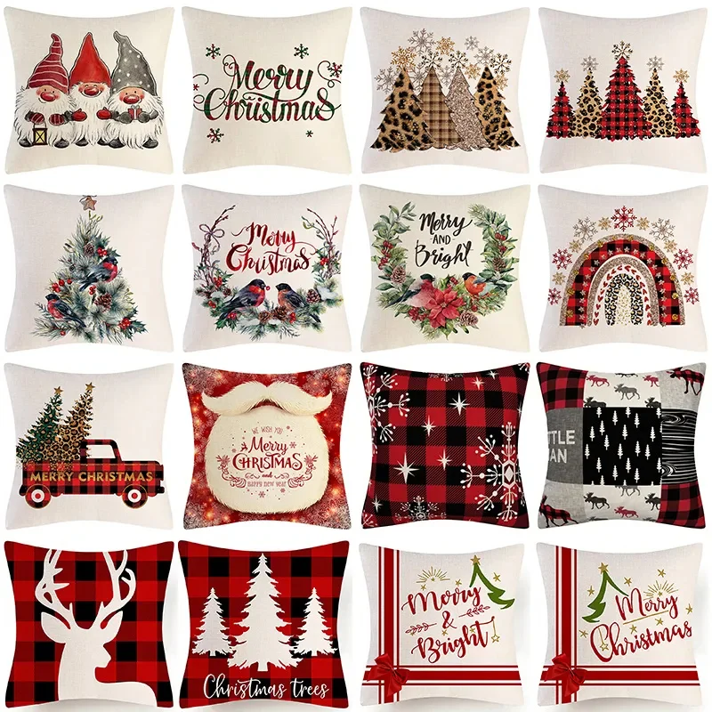 Christmas Tree Cushion Cover Office Decors Cartoon Dwarf Pillow Cover Garland Pillowcase 40x40cm Add A Festive Atmosphere F1776
Christmas Tree Cushion Cover Office Decors Cartoon Dwarf Pillow Cover Garland Pillowcase 40x40cm Add A Festive Atmosphere F1776