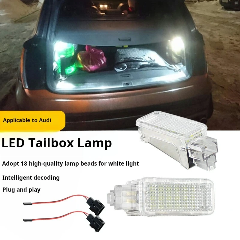 Suitable For Audi A1a3a4la6la7a8lq5q7 Door Light Led Welcome Light Trunk Light Glove Box Light Assembly
Suitable For Audi A1a3a4la6la7a8lq5q7 Door Light Led Welcome Light Trunk Light Glove Box Light Assembly