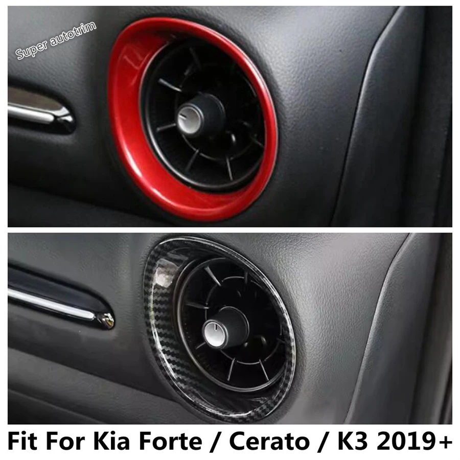 For Kia Forte / Cerato / K3 2019-2023 Side Front Air AC Conditioning Vent Outlet Ring Decoration Cover Trim Interior Accessories
For Kia Forte / Cerato / K3 2019-2023 Side Front Air AC Conditioning Vent Outlet Ring Decoration Cover Trim Interior Accessories