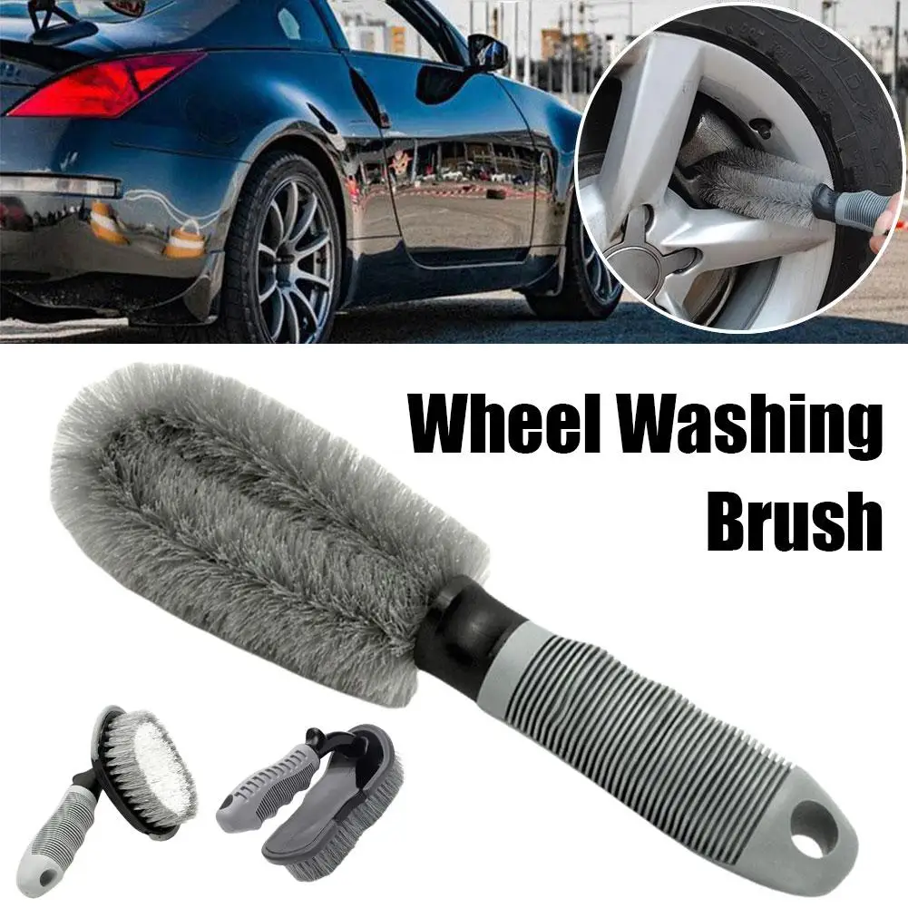 

Щетка для ободка автомобильных шин, ступица колеса, чистящие щетки, инструмент для мытья автомобильных колес, аксессуары для очистки шин J3B9
