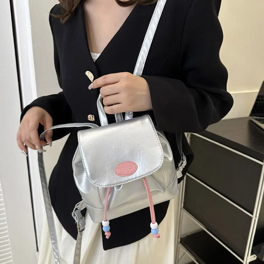 PU Leather Handheld Backpack Retro Zipper Cute Shoulder Bag Soft Girls School Bags Women
PU Leather Handheld Backpack Retro Zipper Cute Shoulder Bag Soft Girls School Bags Women