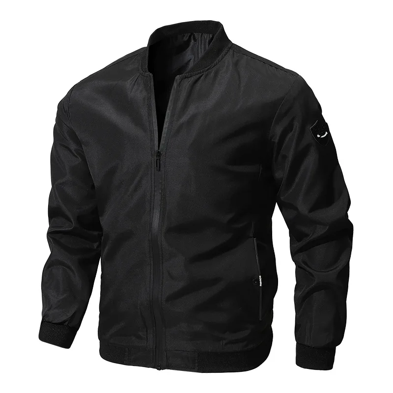 New Spring Autumn Mens Casual Jacket Fashion Zippers Slim Fit Coats Mens Baseball Bomber Jacket Man Brand Overcoat Plus Size
New Spring Autumn Mens Casual Jacket Fashion Zippers Slim Fit Coats Mens Baseball Bomber Jacket Man Brand Overcoat Plus Size