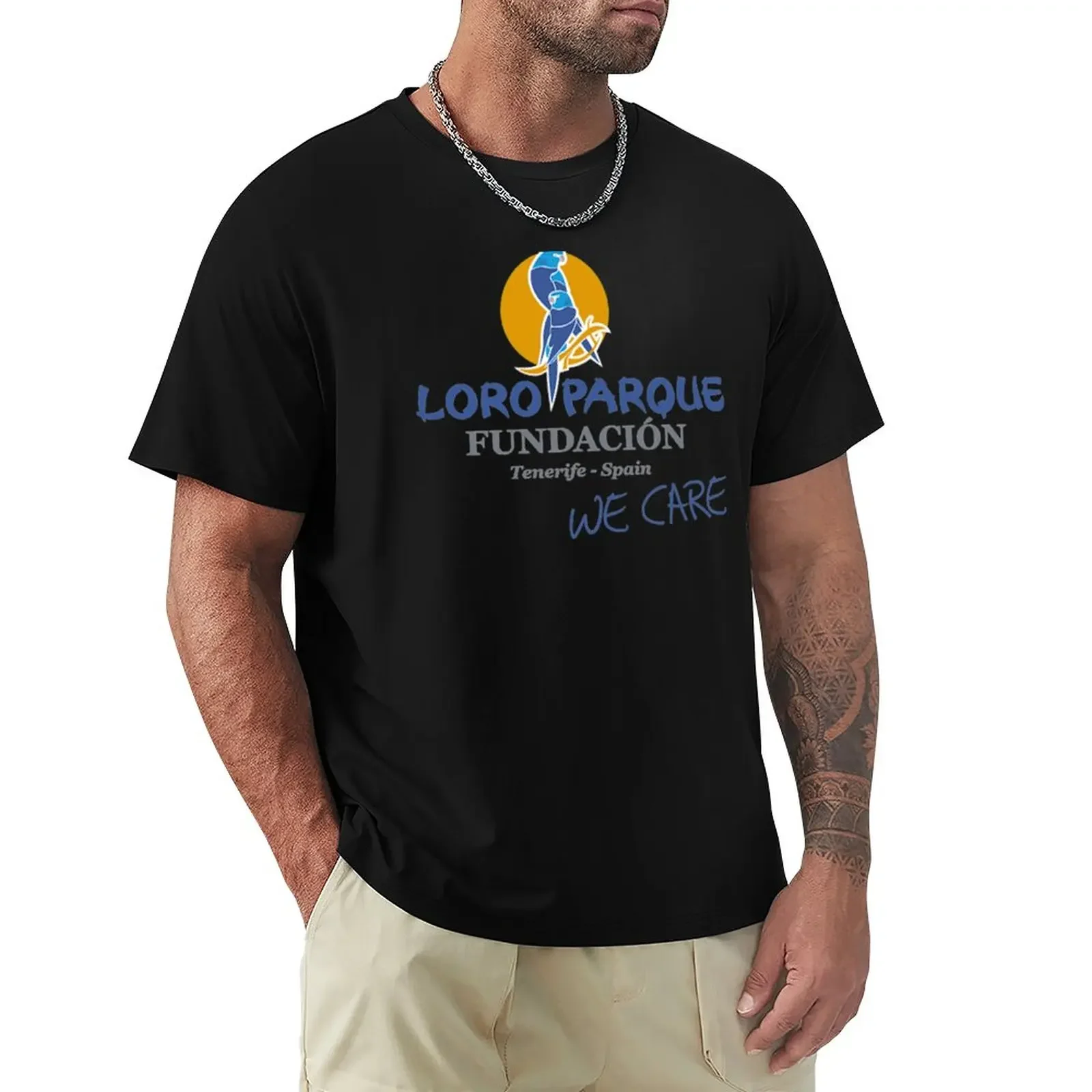 

Loro Parque, Tenerife, Zoo Logo1 T-Shirt aesthetic clothes vintage clothes oversized plus sizes black t shirts for men