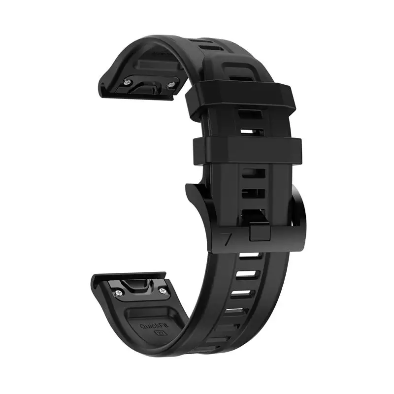 

HAODEE 26 22MM Silicone Quick Release Watchband Strap For Garmin Fenix 7X 6 6X Pro 5 5X Plus 3 HR Tactix 7 Pro Easyfit Wrist