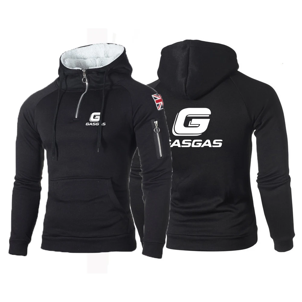 2023 Men's Motorcycles GasGas New Hoodies Sweatshirt Fashion Zip Long Sleeve Casual Hip Hop Streetwear Solid Color Pullover Tops
2023 Men's Motorcycles GasGas New Hoodies Sweatshirt Fashion Zip Long Sleeve Casual Hip Hop Streetwear Solid Color Pullover Tops