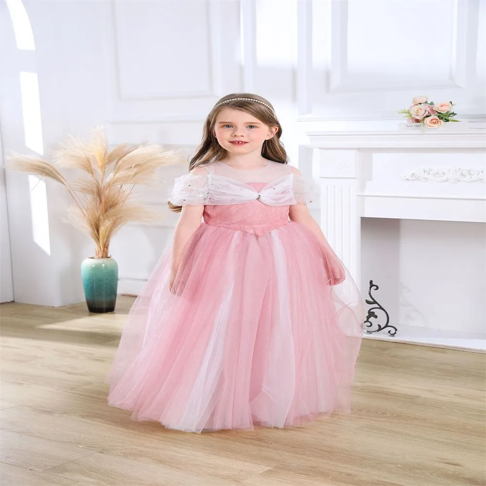 Flower Girl Dress for Wedding Satin Kids Girl Dress Appliques Birthday Evening Party Baby Girls Pageant Dress
Flower Girl Dress for Wedding Satin Kids Girl Dress Appliques Birthday Evening Party Baby Girls Pageant Dress
