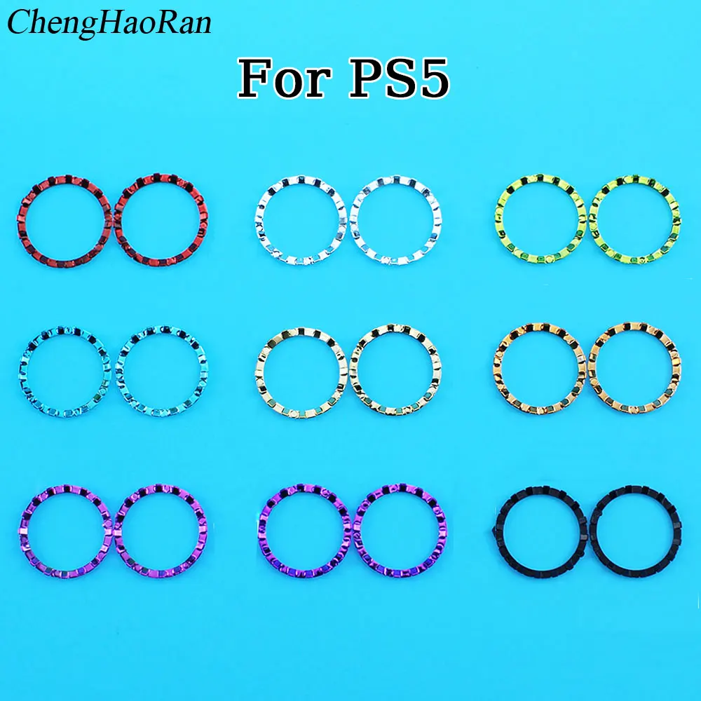 2 Pcs High Quality Chrome Thumbstick Accent Rings For PS5 Controller Replacement Accessories
2 Pcs High Quality Chrome Thumbstick Accent Rings For PS5 Controller Replacement Accessories