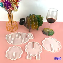 Sheep Coaster Epoxy Resin Mold Diy Animal Lamb Coaster Bracket Set Tea Coaster Silicone Mold Craft Tools Resin Mold Silicone
Sheep Coaster Epoxy Resin Mold Diy Animal Lamb Coaster Bracket Set Tea Coaster Silicone Mold Craft Tools Resin Mold Silicone