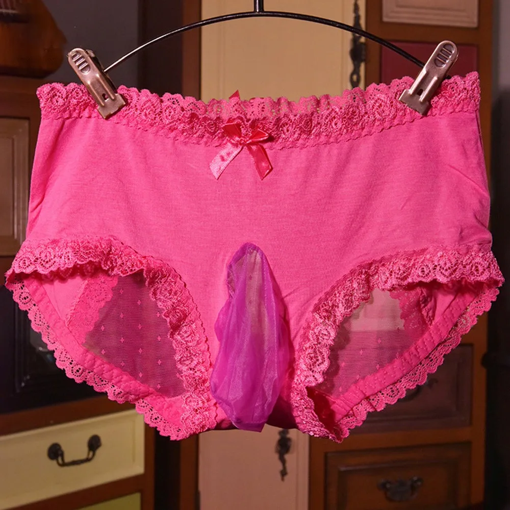 2022 New Sissy Pouch Panties Mens Lace Bikini Briefs G-String Thongs Convex Pouch Underpants Underwear Knickers Sexy Lingerie
2022 New Sissy Pouch Panties Mens Lace Bikini Briefs G-String Thongs Convex Pouch Underpants Underwear Knickers Sexy Lingerie