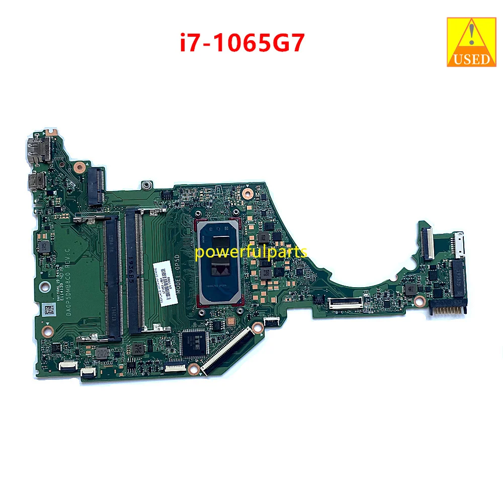 For Hp 15.6'' 15-DY Motherboard i7-1065G7 Cpu On-Board L71757-601 DA0P5DMB8C0 Used And Working Good Tested Ok
For Hp 15.6'' 15-DY Motherboard i7-1065G7 Cpu On-Board L71757-601 DA0P5DMB8C0 Used And Working Good Tested Ok