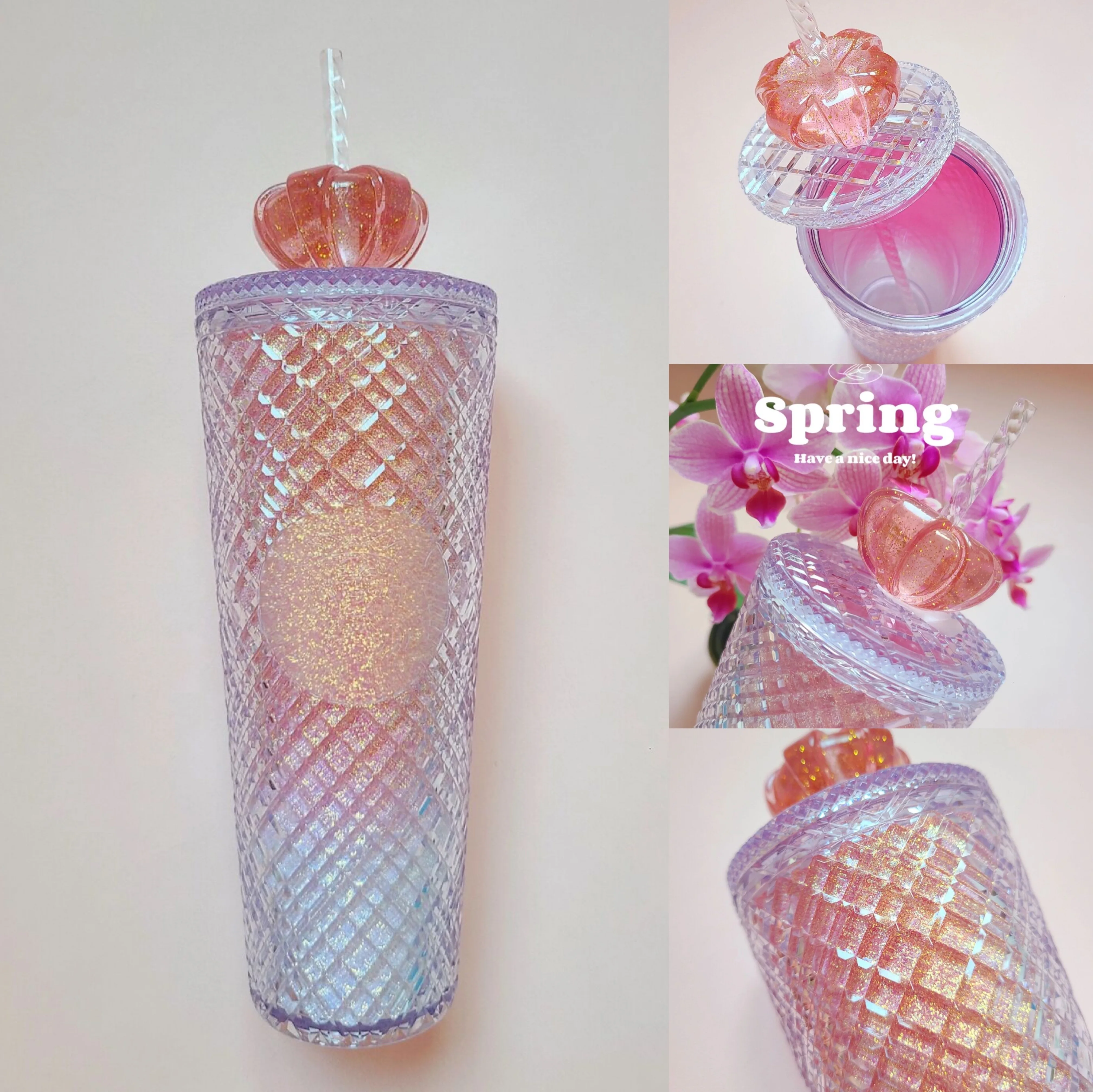 Diamond Radiant Goddess Cup With LOGO 710ml Summer Cold Water Cup Tumbler With Straw Double Layer Plastic Durian Coffee Mug
Diamond Radiant Goddess Cup With LOGO 710ml Summer Cold Water Cup Tumbler With Straw Double Layer Plastic Durian Coffee Mug