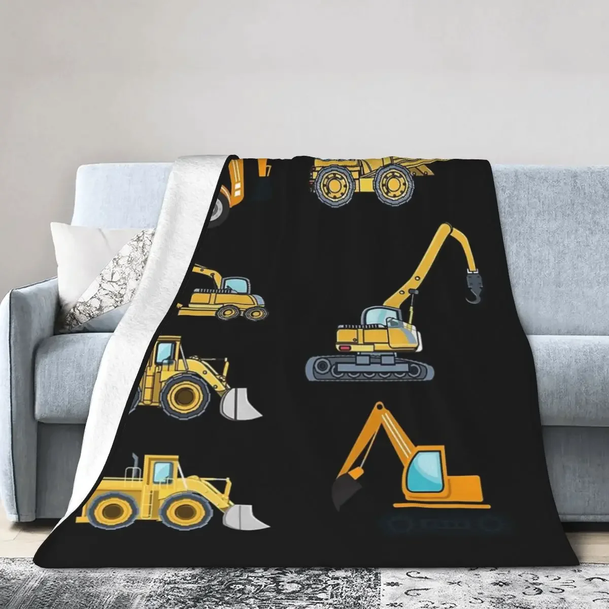 Construction Trucks Blankets Soft Warm Flannel Throw Blanket Bedspread for Bed Living room Picnic Travel Home Sofa
Construction Trucks Blankets Soft Warm Flannel Throw Blanket Bedspread for Bed Living room Picnic Travel Home Sofa