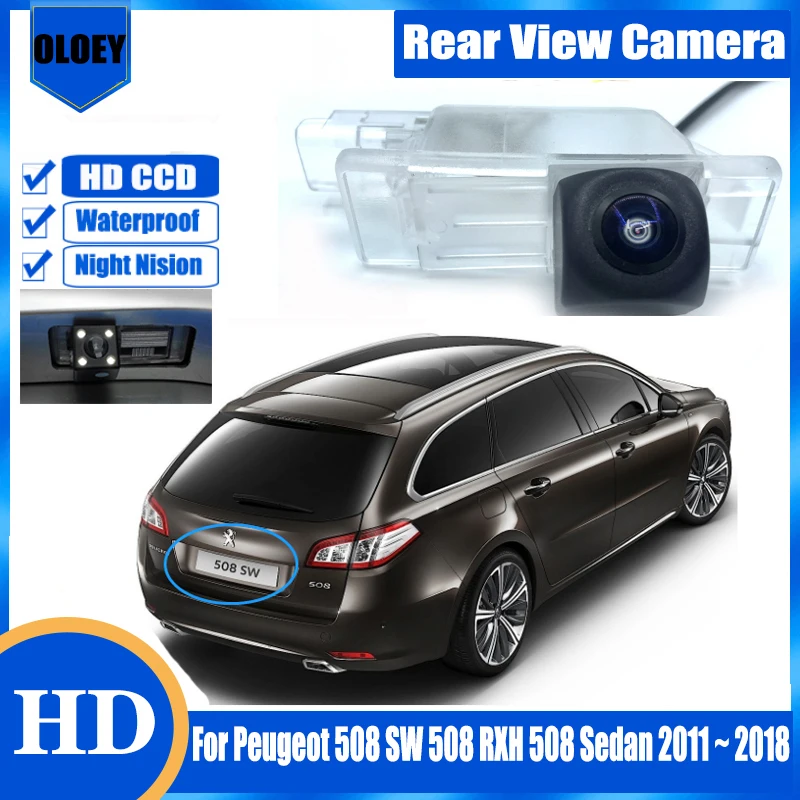 Rear View Camera For Peugeot 508 SW 508 RXH 508 Sedan 2011 ~ 2018 Backup Parking Reverse Camera License Plate Lamp Camera
Rear View Camera For Peugeot 508 SW 508 RXH 508 Sedan 2011 ~ 2018 Backup Parking Reverse Camera License Plate Lamp Camera