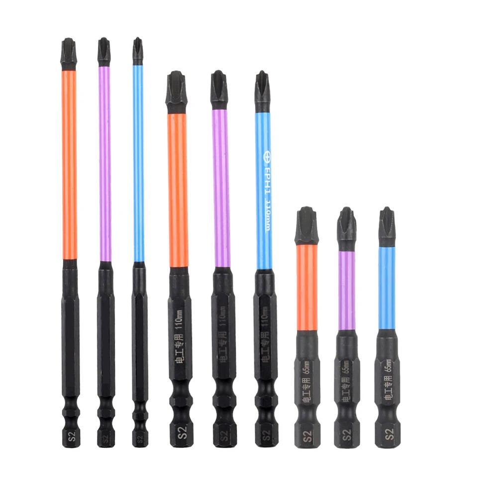 65-150mm For Socket Switch Power Tools Magnetic Special Slotted Cross Screwdriver Bit FPH1 FPH2 FPH3 Nutdrivers
65-150mm For Socket Switch Power Tools Magnetic Special Slotted Cross Screwdriver Bit FPH1 FPH2 FPH3 Nutdrivers