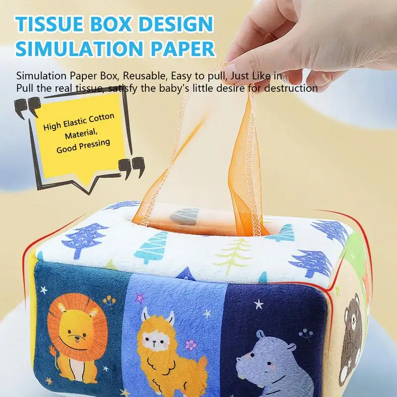 Коробка для детских салфеток Монтессори, игрушки для малышей и малышей, имитация отрывных салфеток, Бумажная книга с звонками
Коробка для детских салфеток Монтессори, игрушки для малышей и малышей, имитация отрывных салфеток, Бумажная книга с звонками