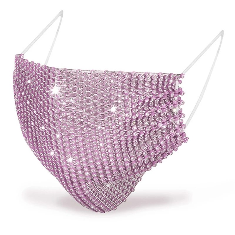 New Sparkly Rhinestone Mouth Mask For Women Reusable Fashion Masks Face Bandana Face Decor Bling Crystal Mask Party Jewelry
New Sparkly Rhinestone Mouth Mask For Women Reusable Fashion Masks Face Bandana Face Decor Bling Crystal Mask Party Jewelry